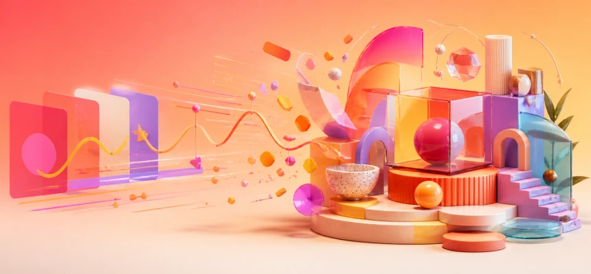 Layer3D transforms flat design layers into a complete dimensional scene